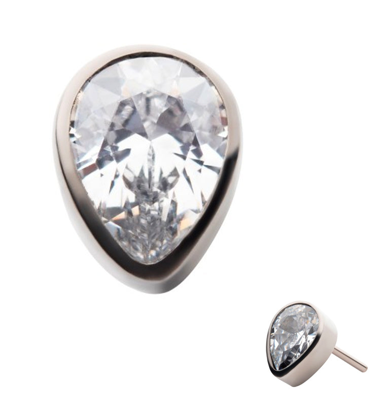 Ovum Bezel CZ Threadless Top