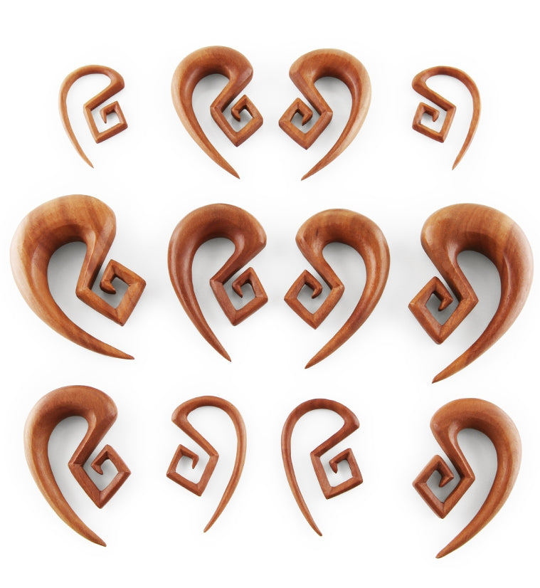 Paragon Wooden Spiral Hangers