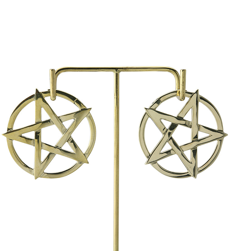 Pentagram Ear Weights