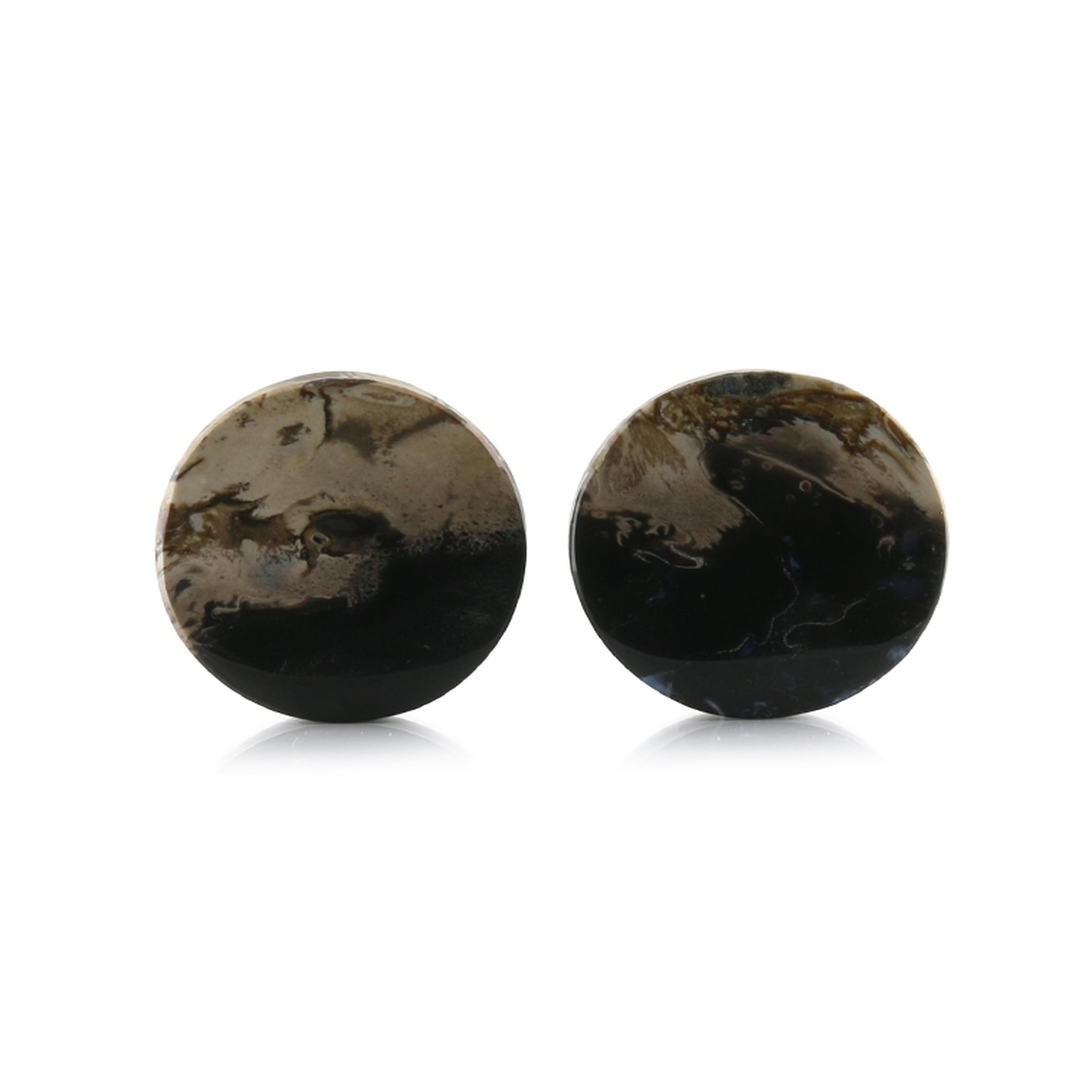 Petrified Palm Root Plugs 13/16" (20.5mm) Version 7
