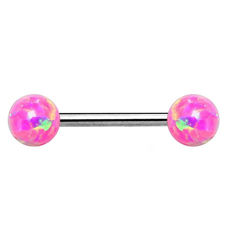 Pink Opalite Barbell
