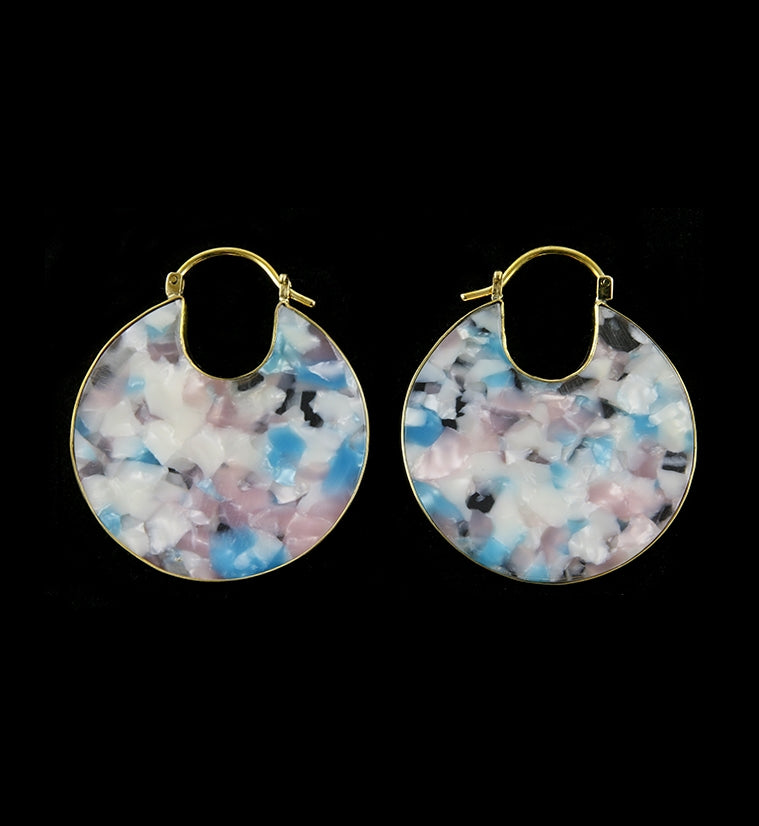 Discoid Pink & Blue Fructose Hangers