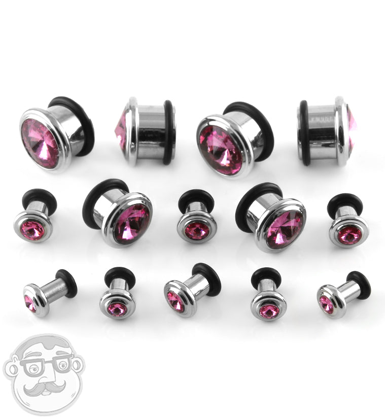 Pink Diamond Gauges Plugs