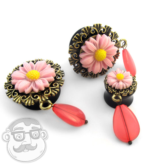 Pink Daisy Plugs