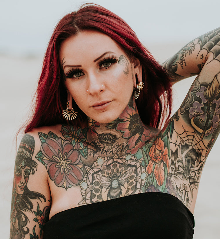 Pinna Brass Hinged Ear Weights