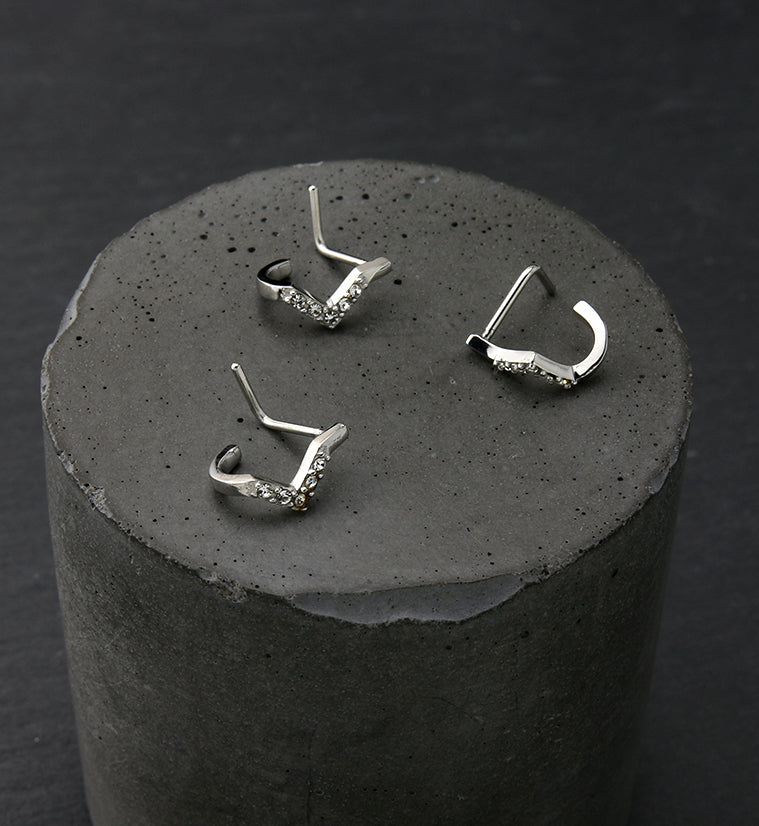 Point Clear CZ Nose Curve