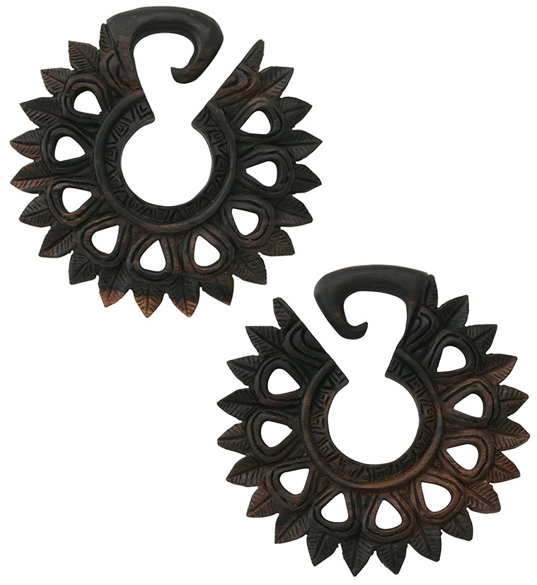 Pompon Areng Wooden Ear Weights