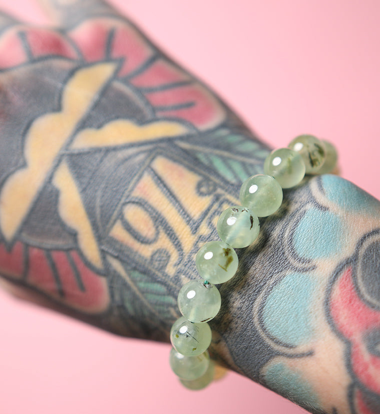 Prehnite Stone Bracelet