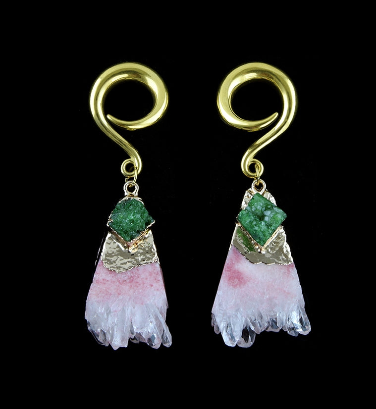 Princess Quartz Ear Weights
