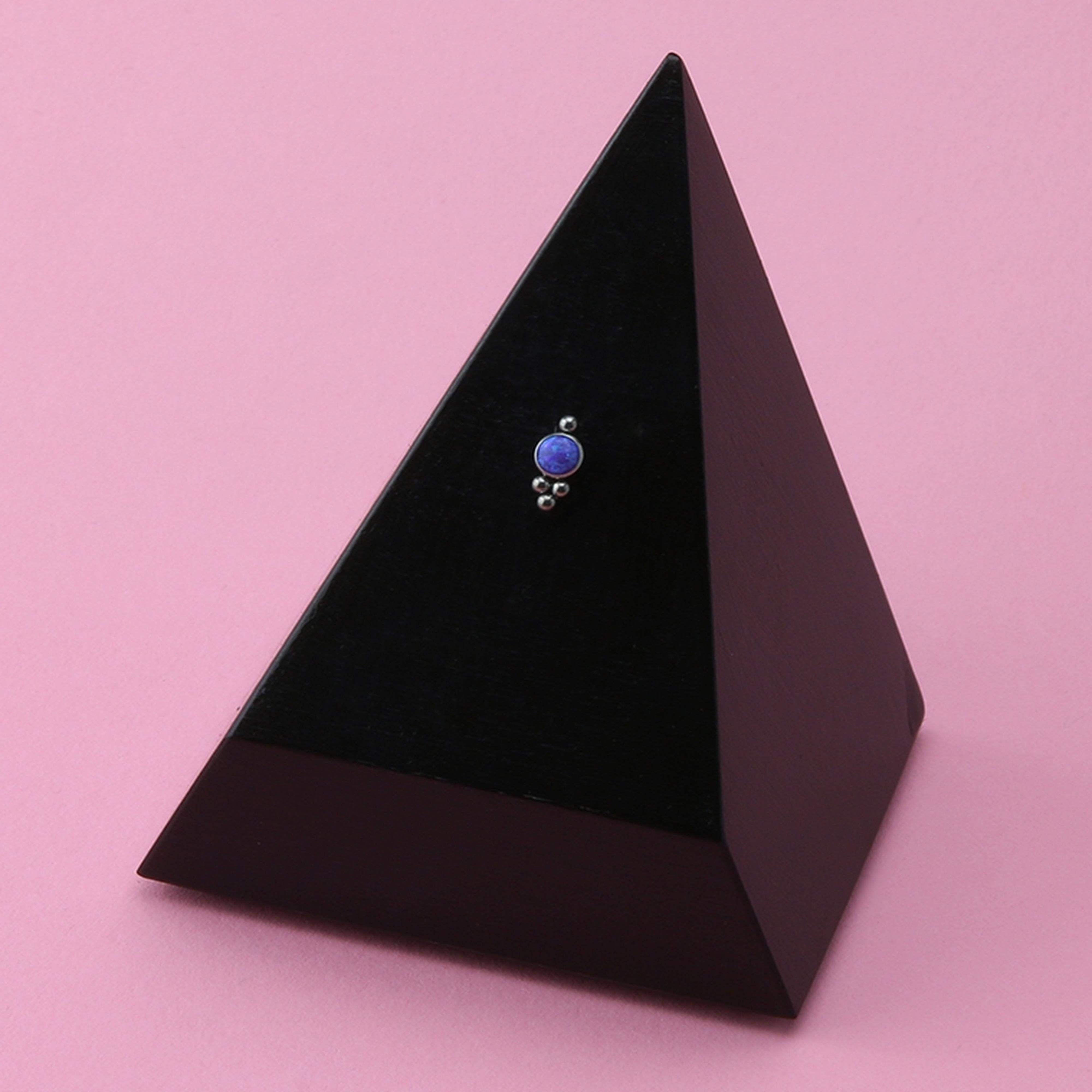 Sole Purple Opalite Titanium Threadless Top