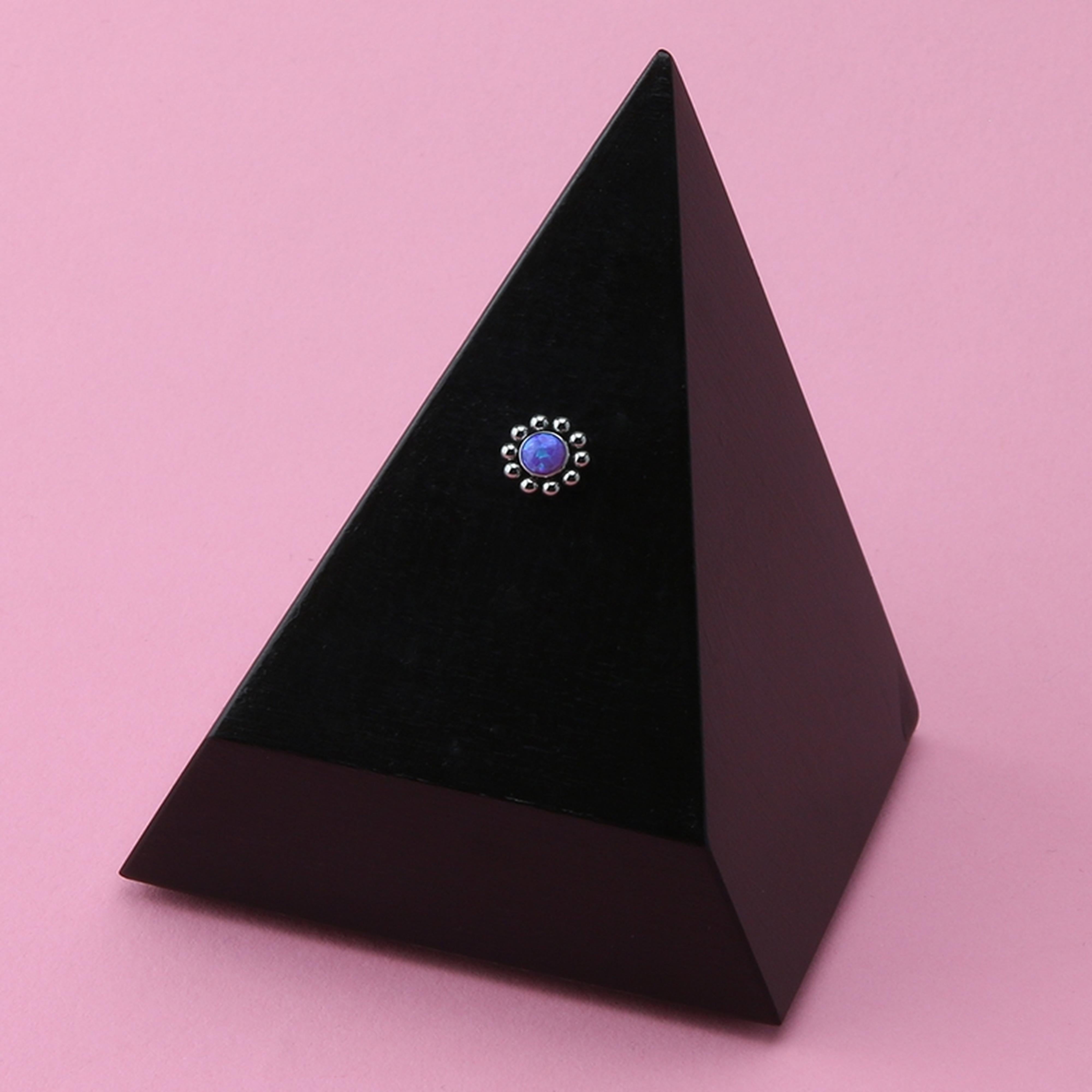 Purple Opalite Verge Titanium Threadless Top