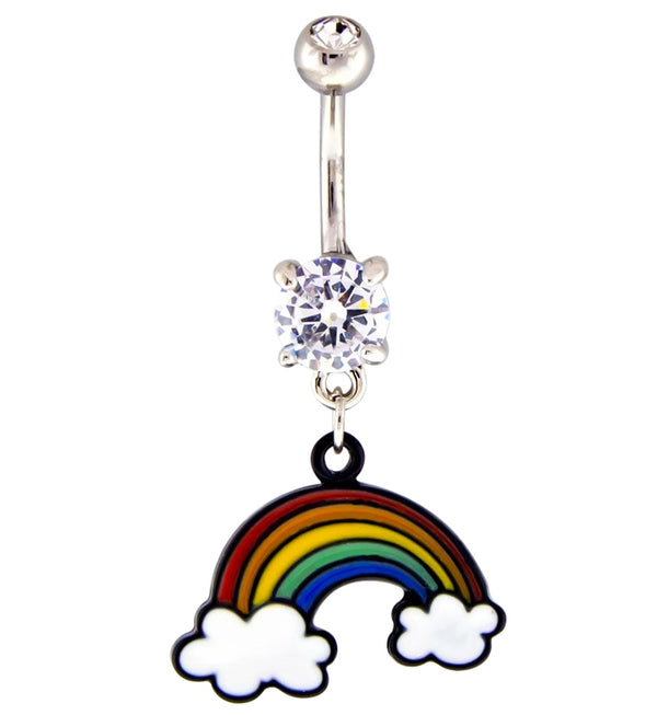 Over The Rainbow Belly Button Ring