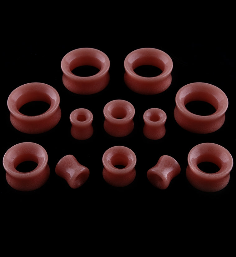 Coral Glow in the Dark Glass Tunnels