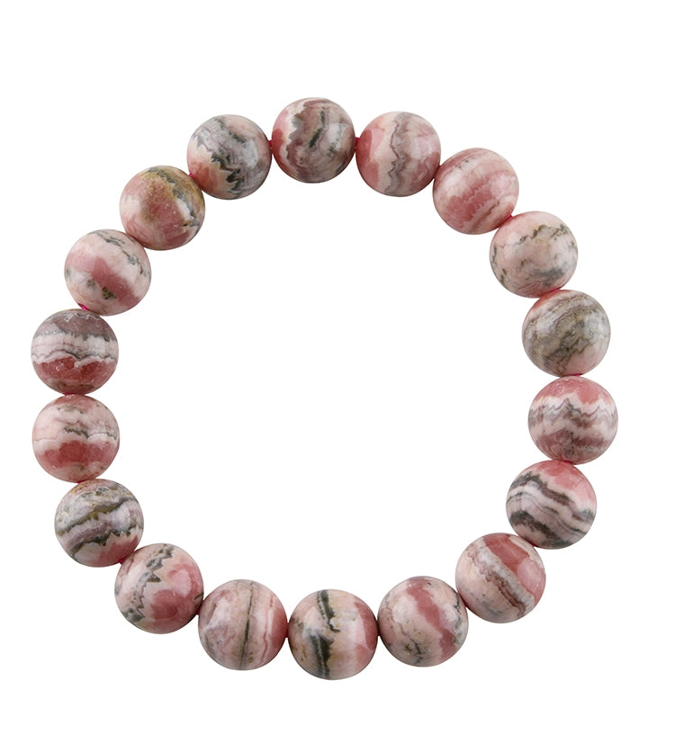 Rhodochrosite Stone Bracelet