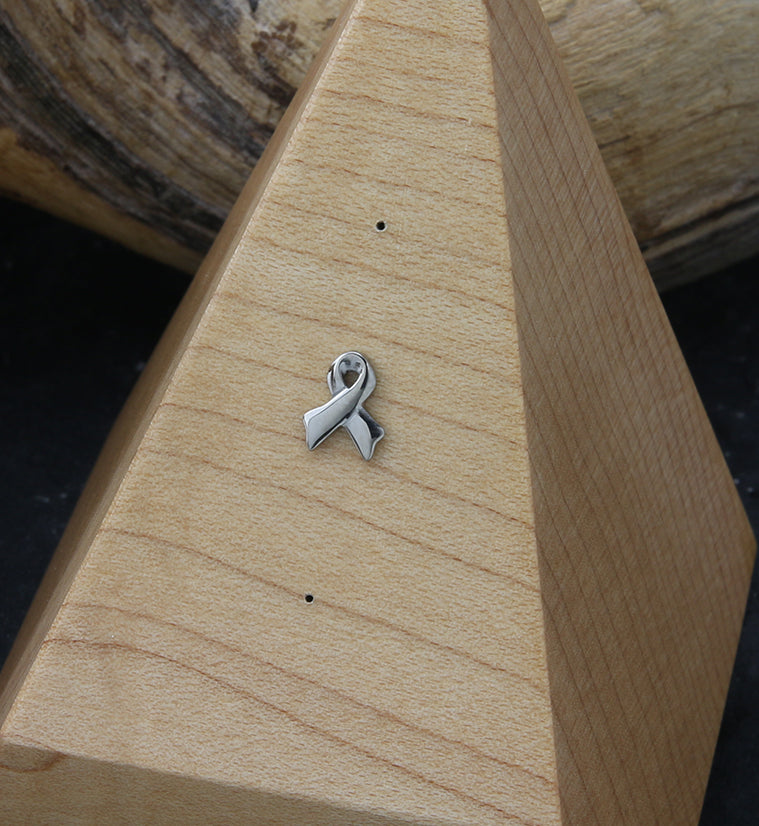 Ribbon Threadless Titanium Top