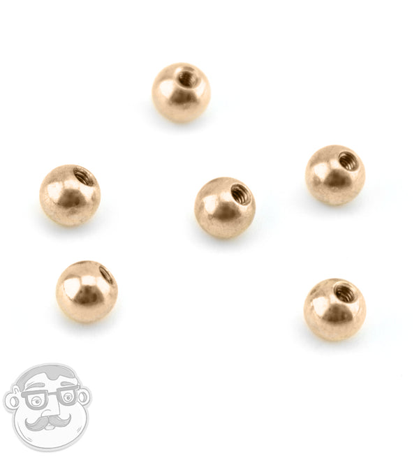 PVD Rose Gold Stainless Steel Replacement Balls