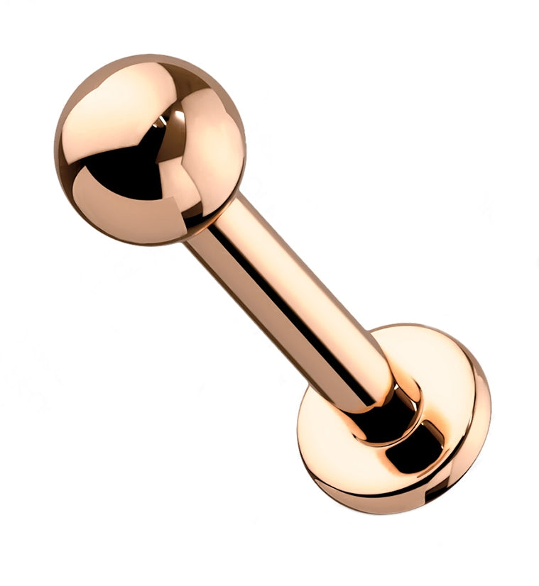 16G Rose Gold PVD Titanium Labret