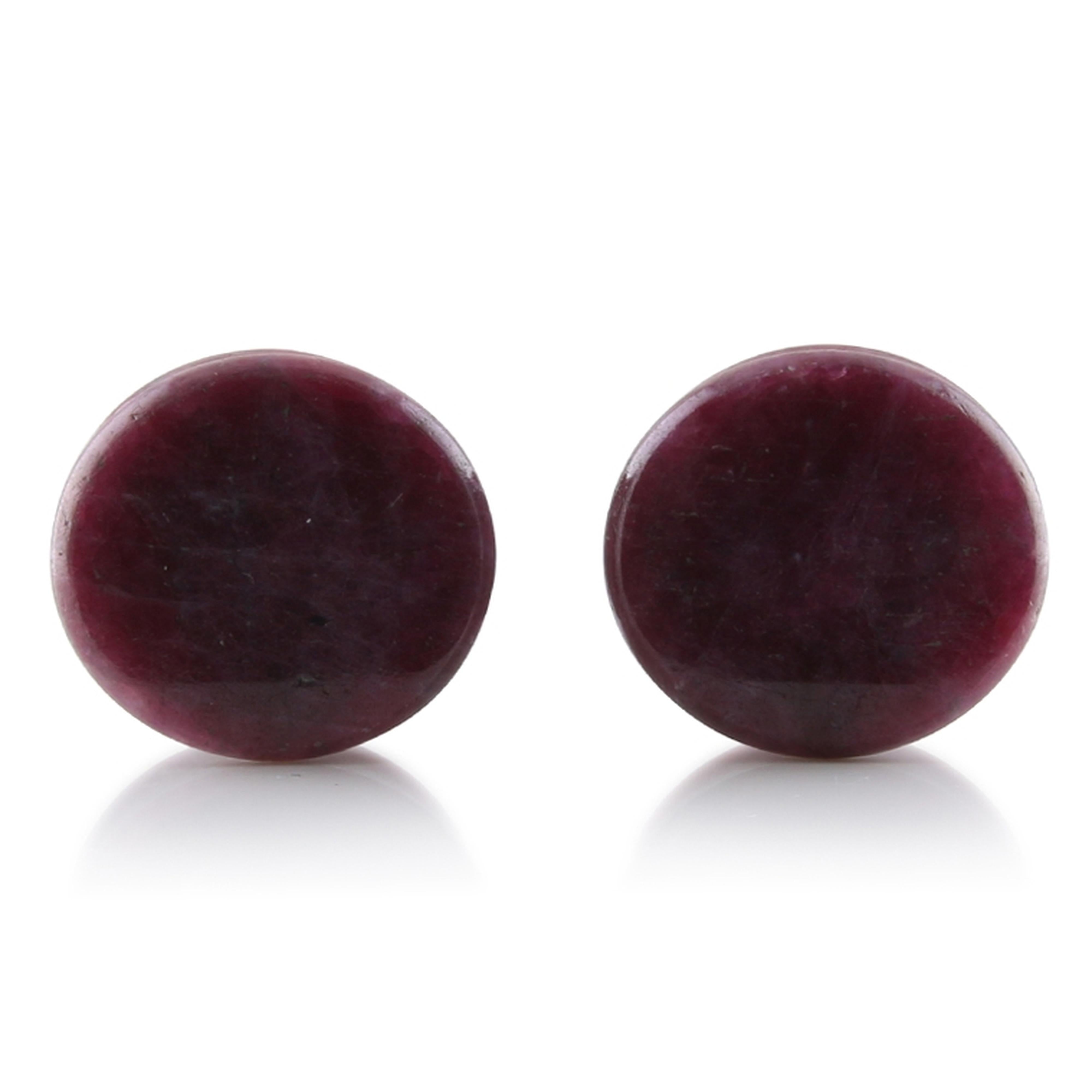Ruby Stone Plugs 5/8" (16mm) Version 1
