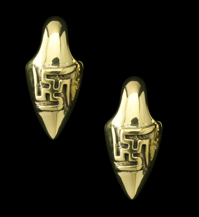 Sayagata Brass Ear Weights