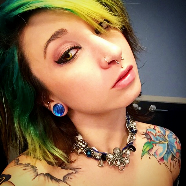 Tiki Garden Glass Plugs