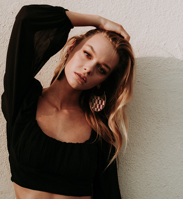 Silver Allotrope Titanium Hangers - Earrings