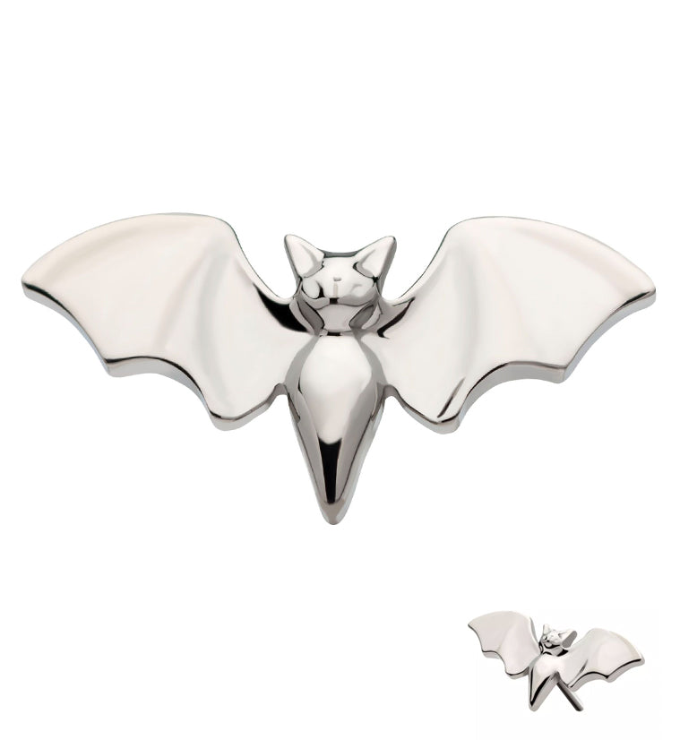 Bat Threadless Titanium Top