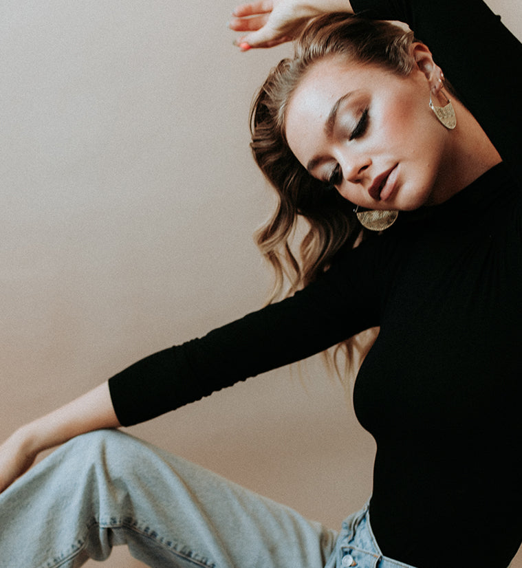 Silver Boundary Titanium Hangers - Earrings