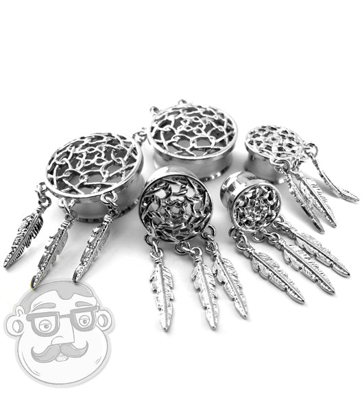 Stainless Steel Dreamcatcher Plugs