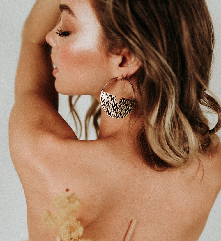 Silver Herring Titanium Hangers - Earrings