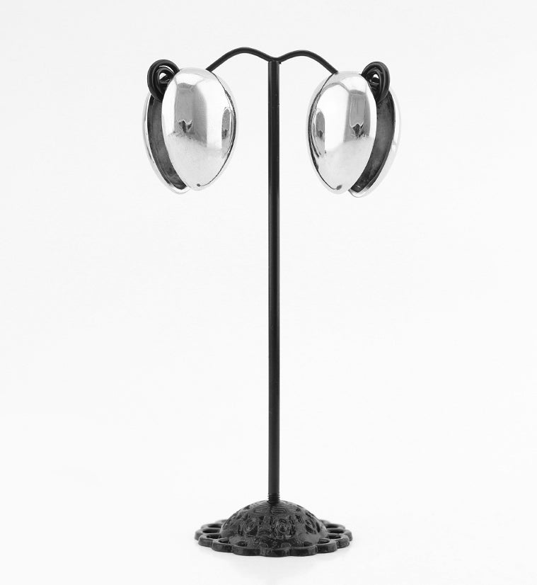 White Brass Knuckle Ear Weights