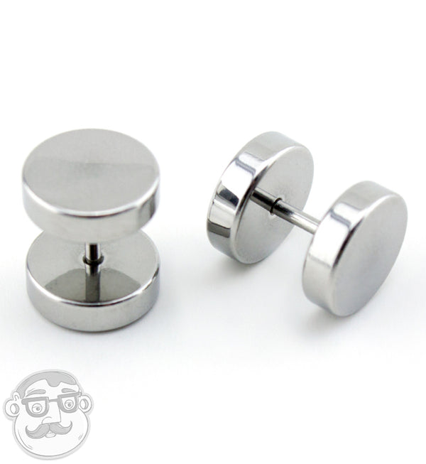 Solid Stainless Steel Fake Plugs