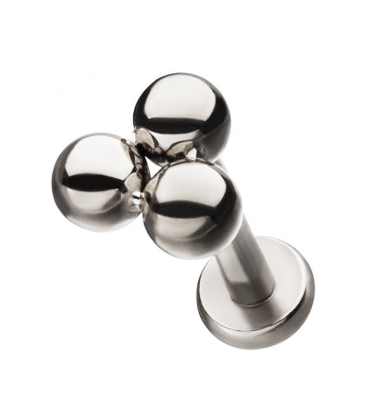 18G Triple Bead Labret