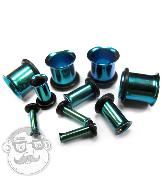 Single Flare Green Steel Tunnels