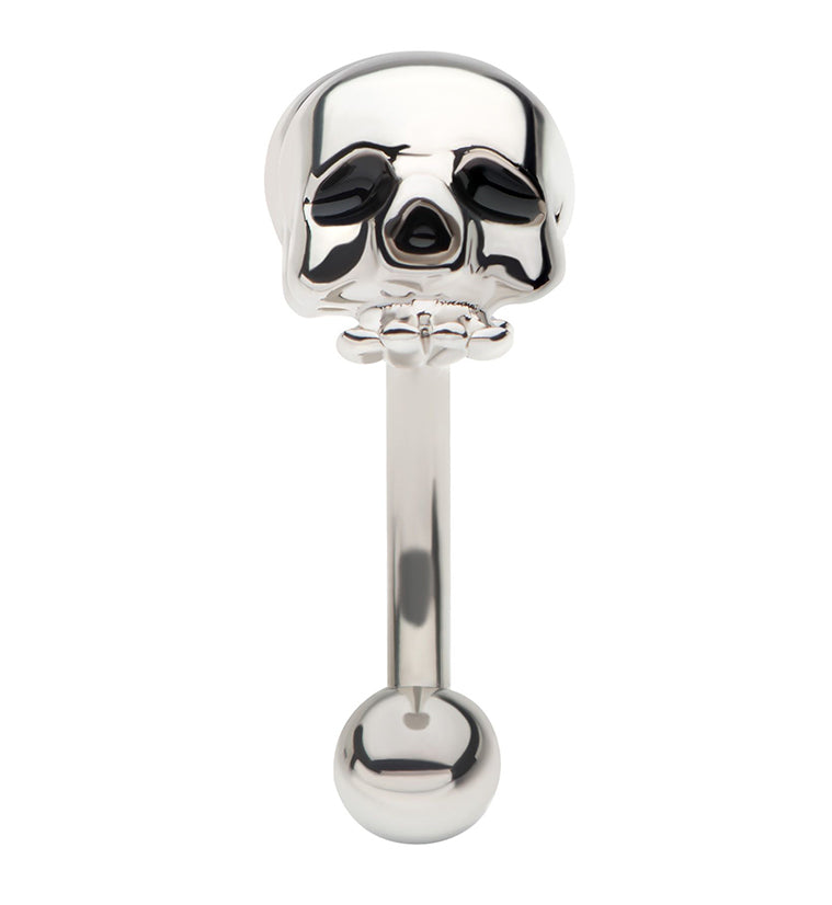 Skull Curved Barbell