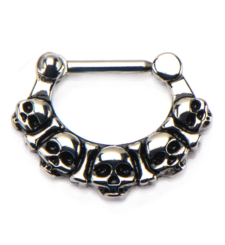 Skull Septum Clicker