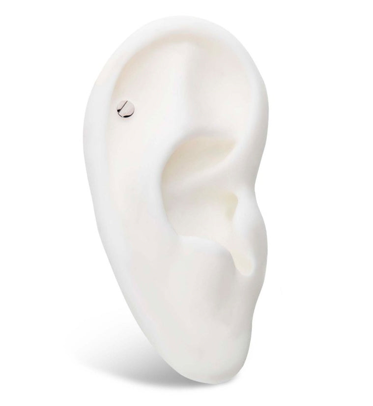 Flat Head Internally Threaded Titanium Top