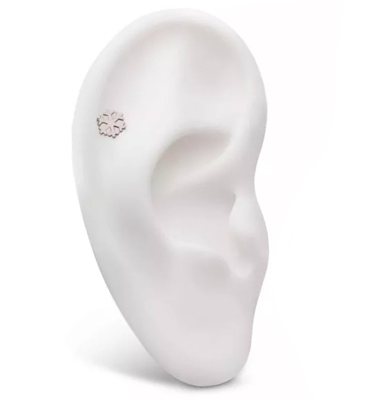 Snowflake Threadless Titanium Top