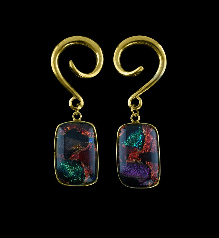 Spectrum Glass Block Ear Weights