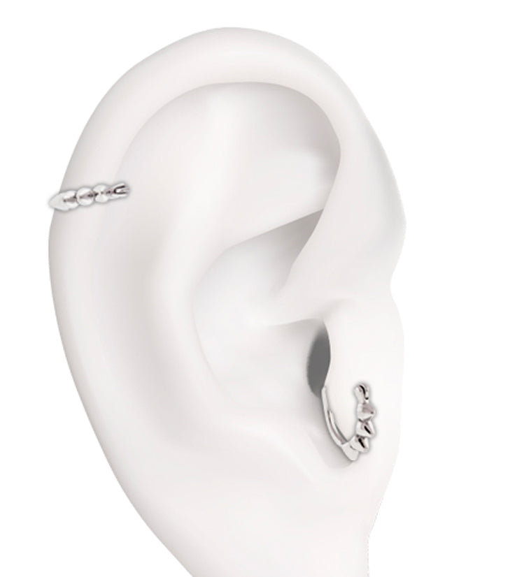 16G Spiked Tragus Clicker