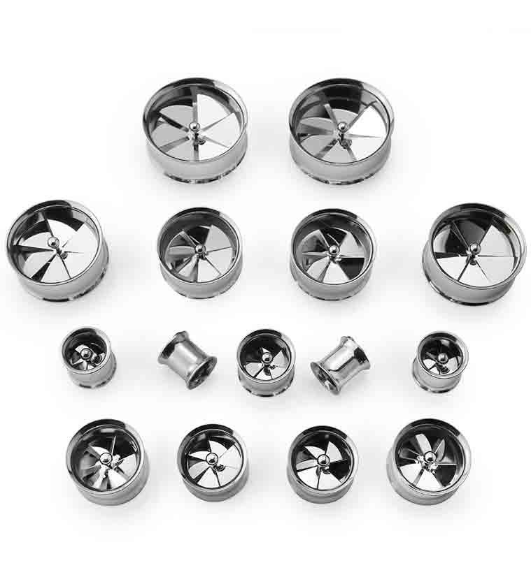 Spinner Stainless Steel Plugs