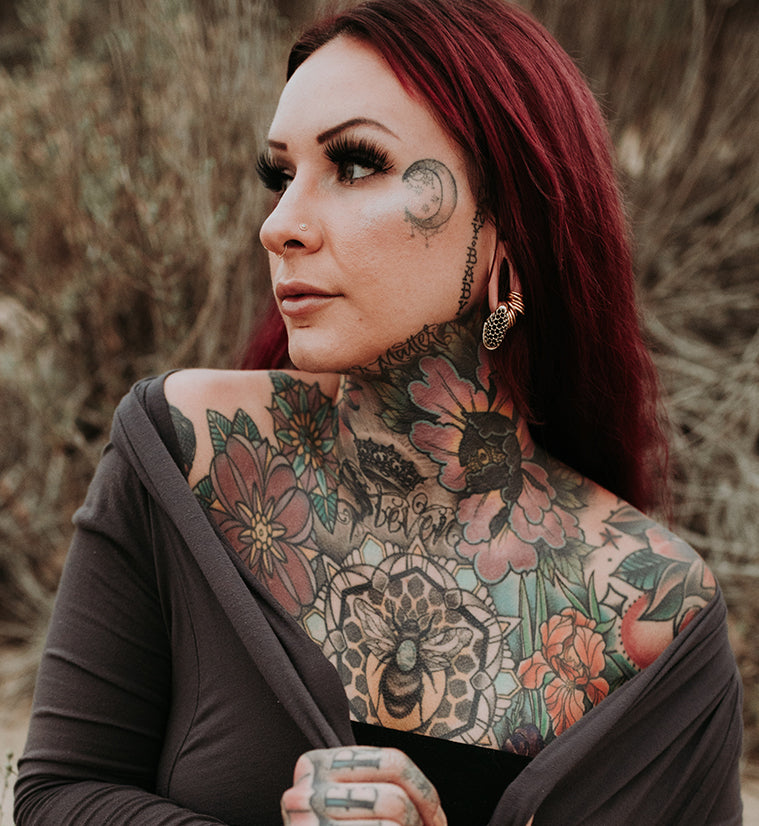 20pc Set of Gold PVD Titanium Stacked Rings