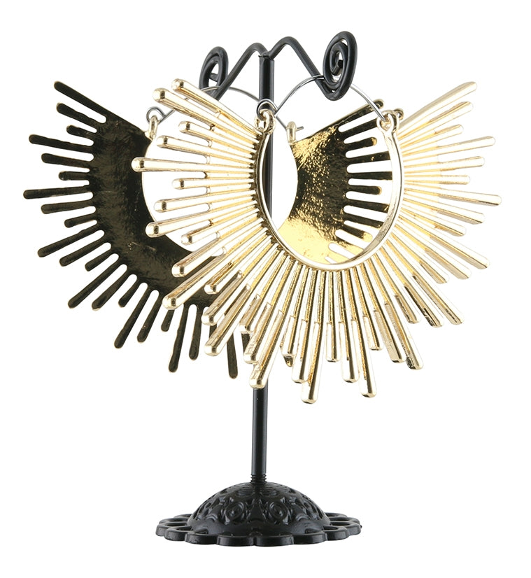 20G Golden Stark Plug Hoops