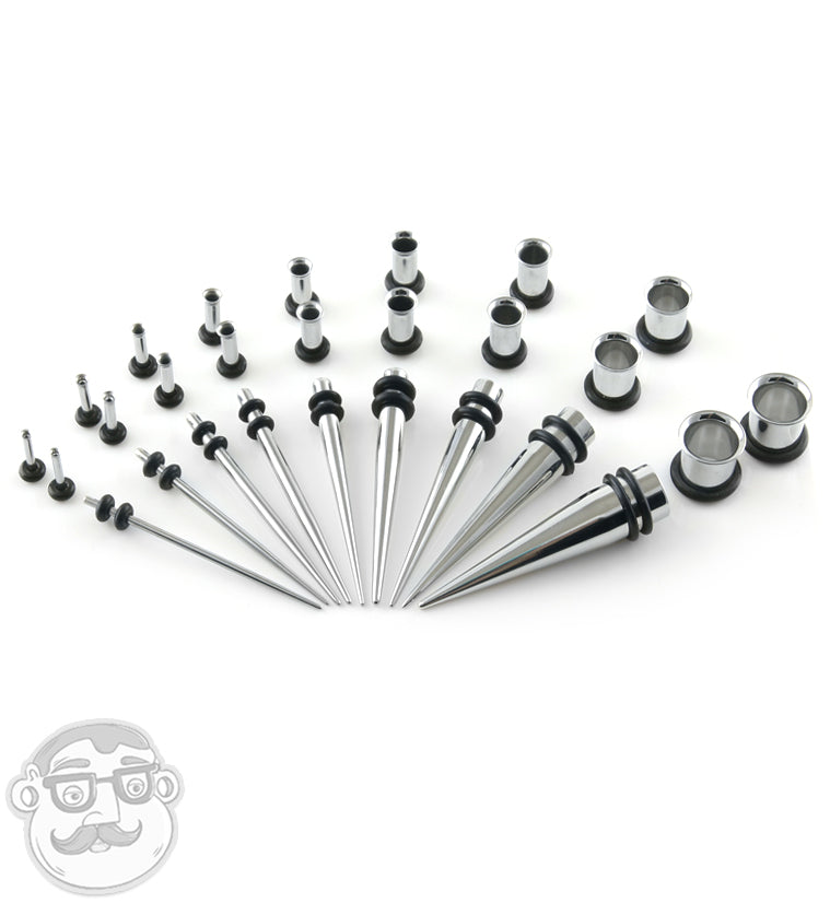 Custom Ear Stretching Kit - Steel