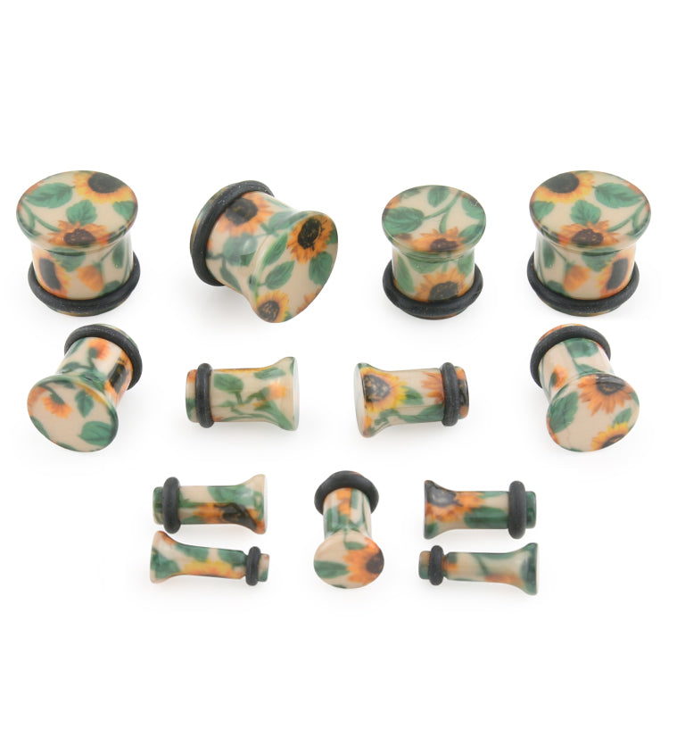 Sunflower Plugs - Single Flared