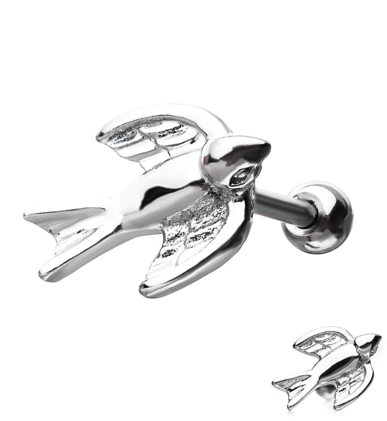 18G Swallow Cartilage Barbell