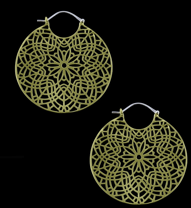 Sylvan Brass Earrings / Weights