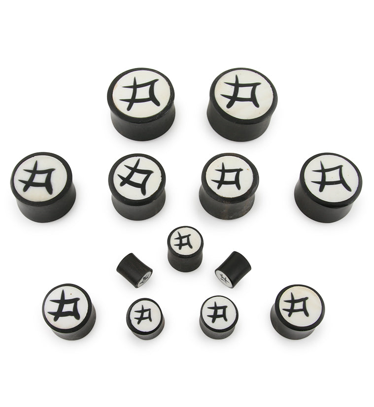Symbolic Logo Wood Plugs