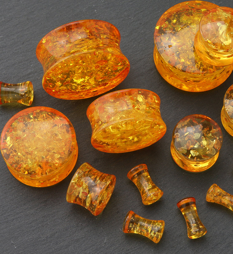 Synthetic Amber Plugs