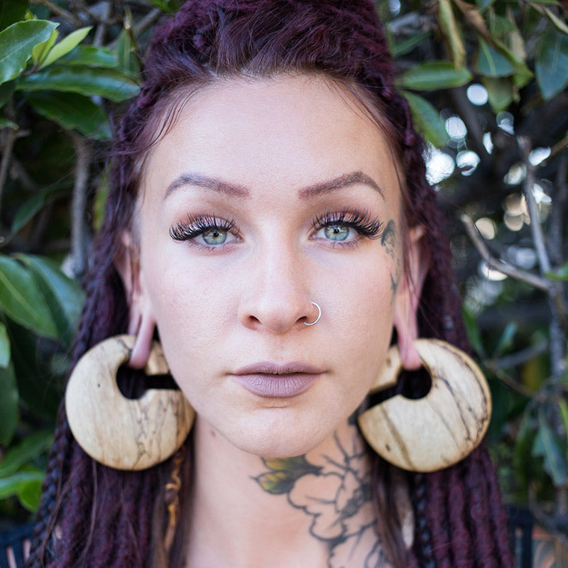 Wooden Ear Weights