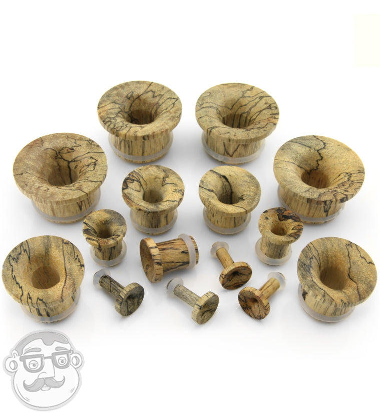 Single Flare Tamarind Wood Tunnels